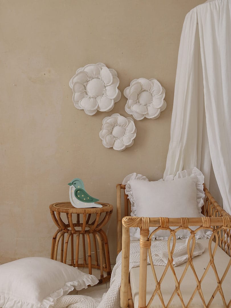Mini Lampe veilleuse oiseau Pistachio Cream - Little Lights – Image 2