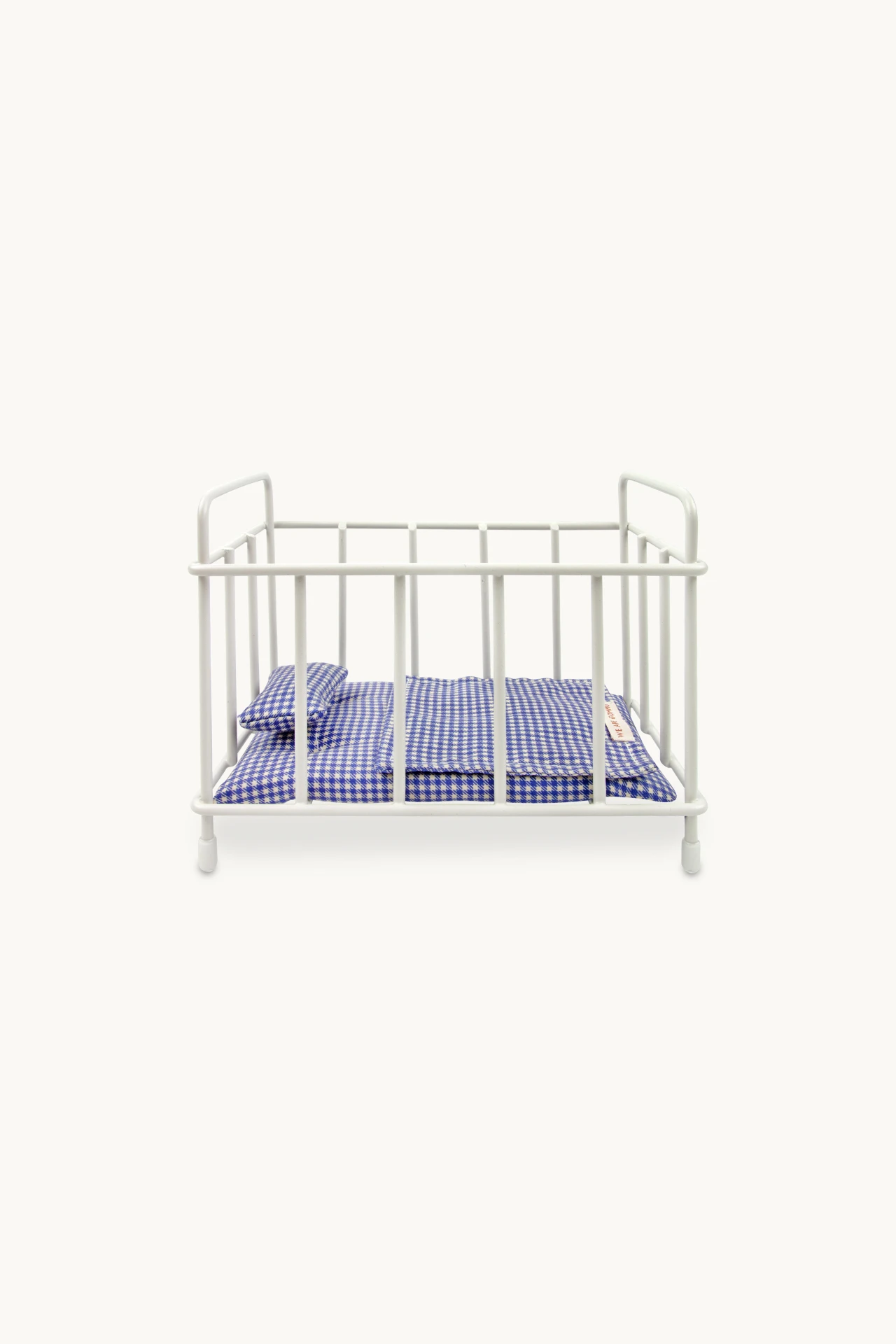 Berceau Vichy minimaliste pour Gommu Pocket de We are Gommu, approprié dès 3 ans.