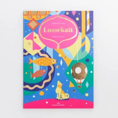 Couverture du livre de traditions magiques 'Lussekatt' par Marcel et Joachim