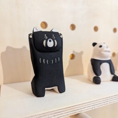 Panda roux - Figurine en bois Pole Pole - T-Lab