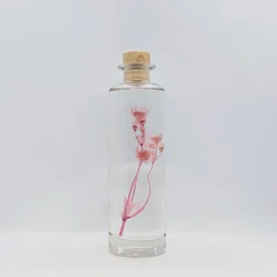 Fleur immergée Astrance rose (21 cm) - L’Herbarium de Théophile Berthon