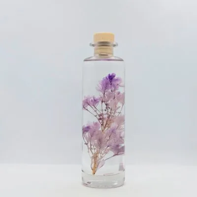 Fleur immergée Hortensia Feuille de chêne Lilas (21cm) - L’Herbarium de Théophile Berthon