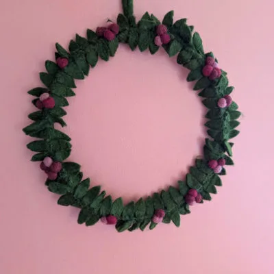 Couronne de baies rouges de Gry & Sif.