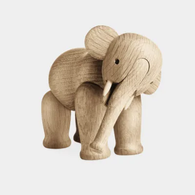 Éléphant - Chêne - Kay Bojesen