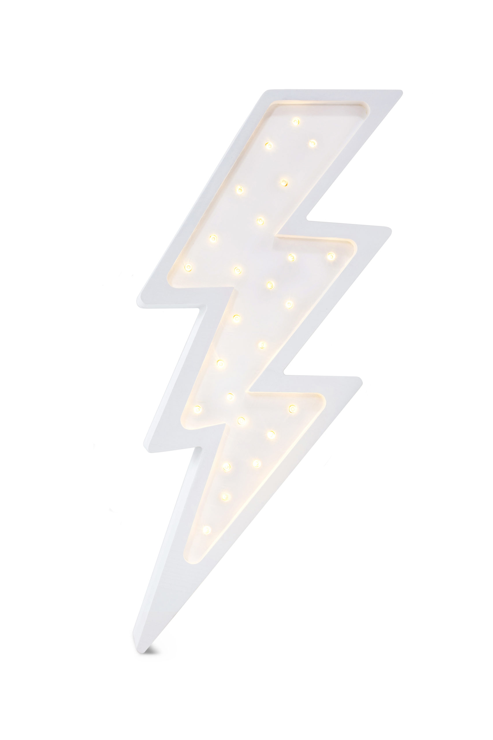 Lampe veilleuse éclair Blanc - Little Lights – Image 2