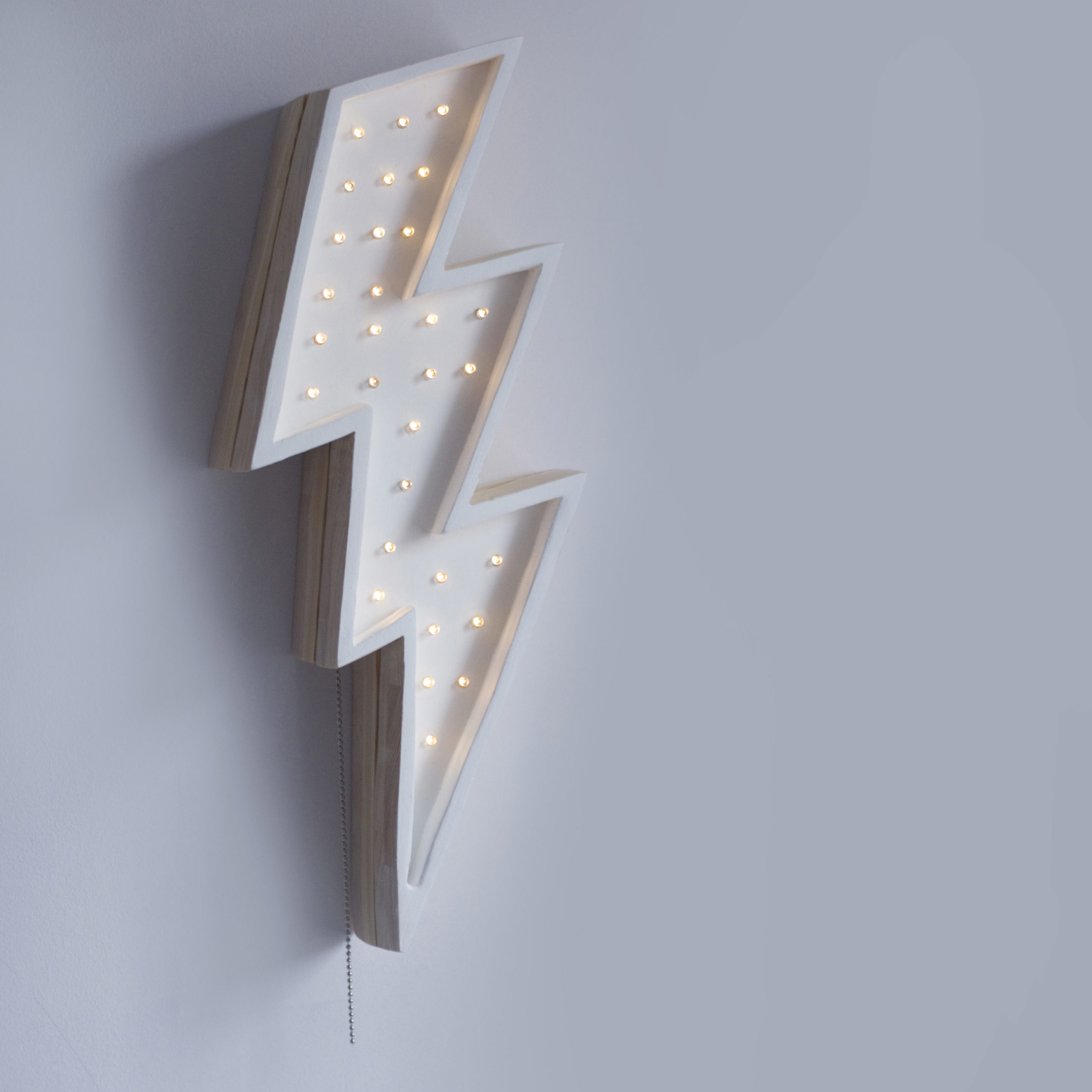 Lampe veilleuse éclair Blanc - Little Lights – Image 3