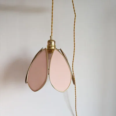 Baladeuse Fleur - Blush et doré - Silly & Billy