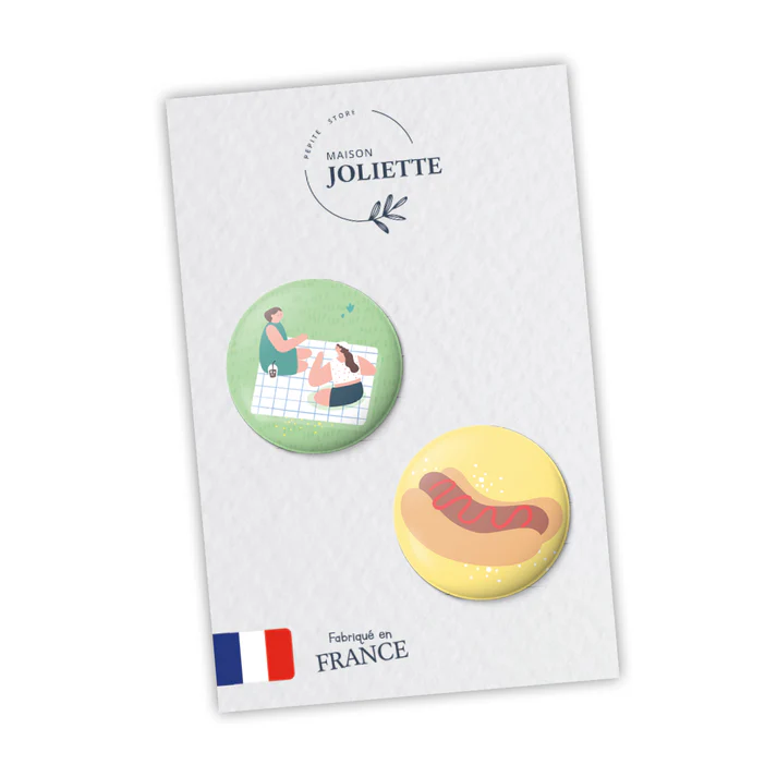 Lot de 2 magnets - Un air de fête - Maison Joliette – Image 2