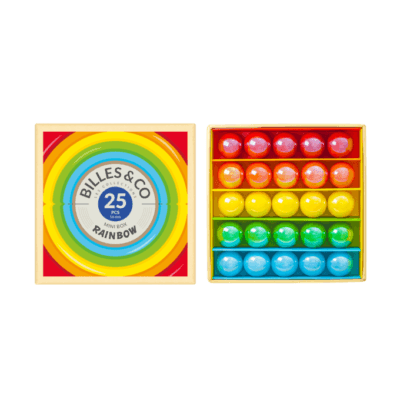 Mini coffret de billes Rainbow de la marque Billes & Co