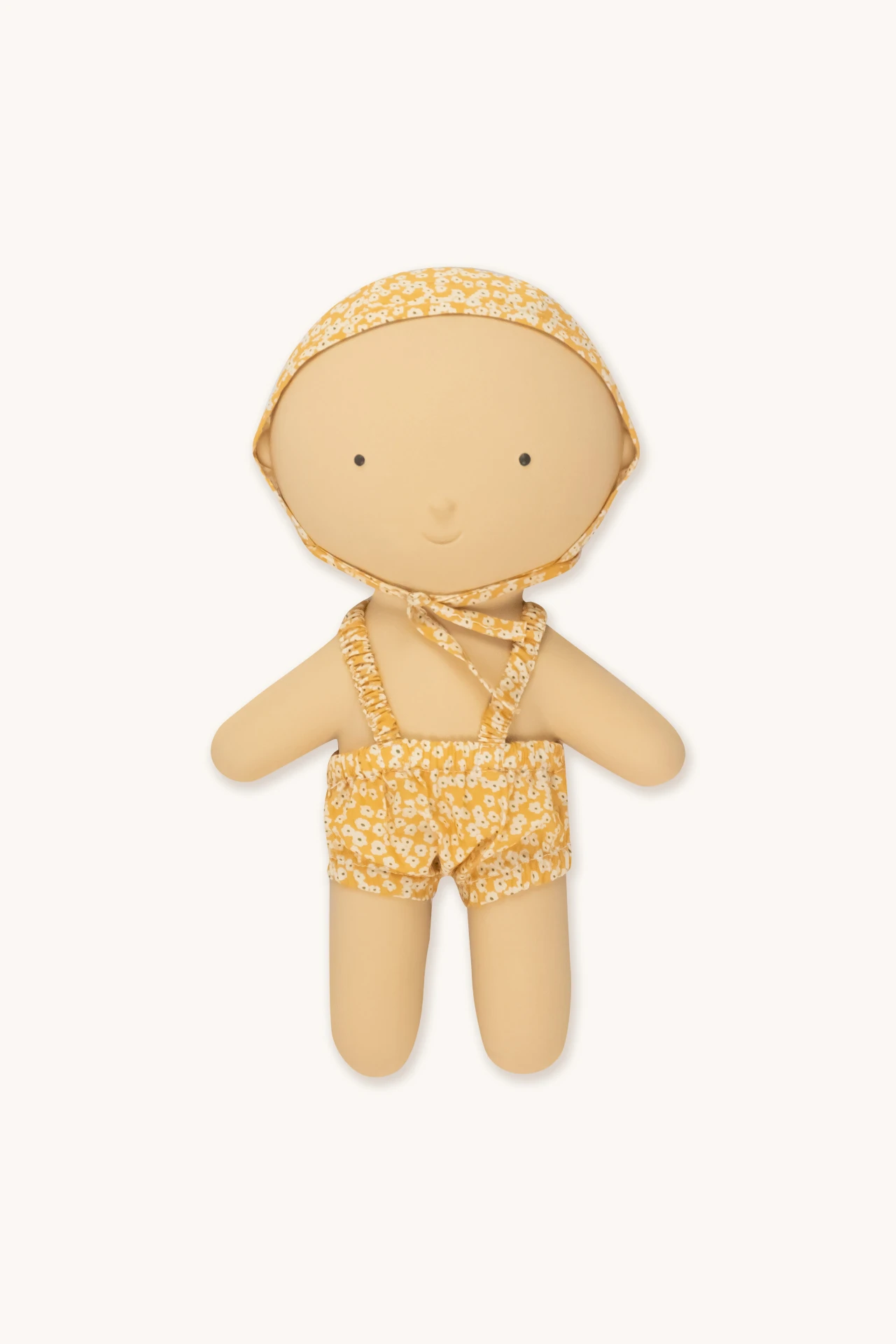 Bloomer à bretelles & chapeau Gommu fleurs jaunes – We are Gommu – Image 2