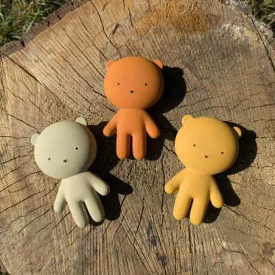 Mini ours gommu en hevea