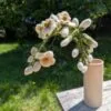 Glycine en feutre blanche de Gry & Sif