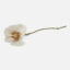Fleur de coquelicot en feutre 34 cm (poppy flower) - Gry & Sif - Blanc
