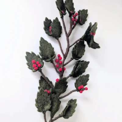 grande branche de houx Gry & Sif