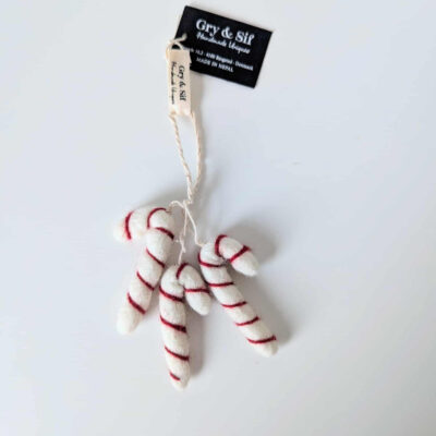 Sucres d'orge en feutre Gry & Sif