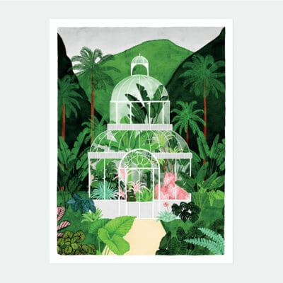 Serre Tropicale - Affiche 50 x 70 cm - All The Ways to Say