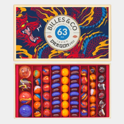 Grand coffret Dragon Feu - Billes & Co