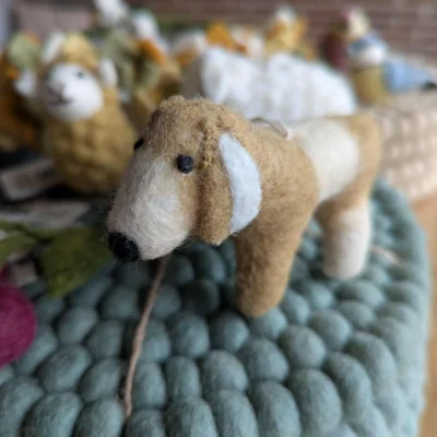 chien spaniel Gry & Sif