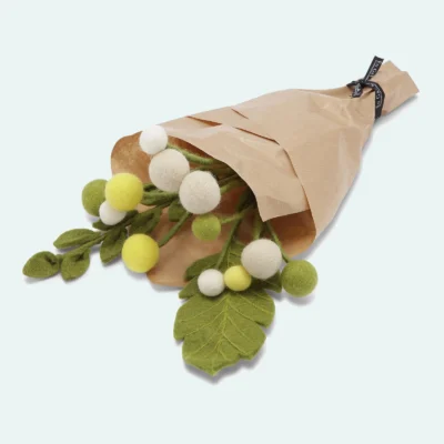Bouquet de fleurs en feutre Sangita de Gry & Sif