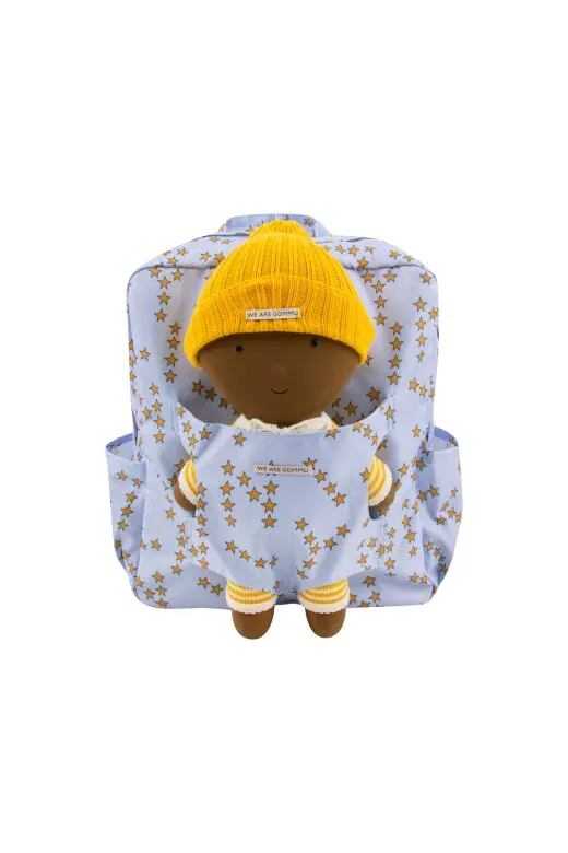 Sac à dos porte-bébé We are Gommu avec motif étoiles