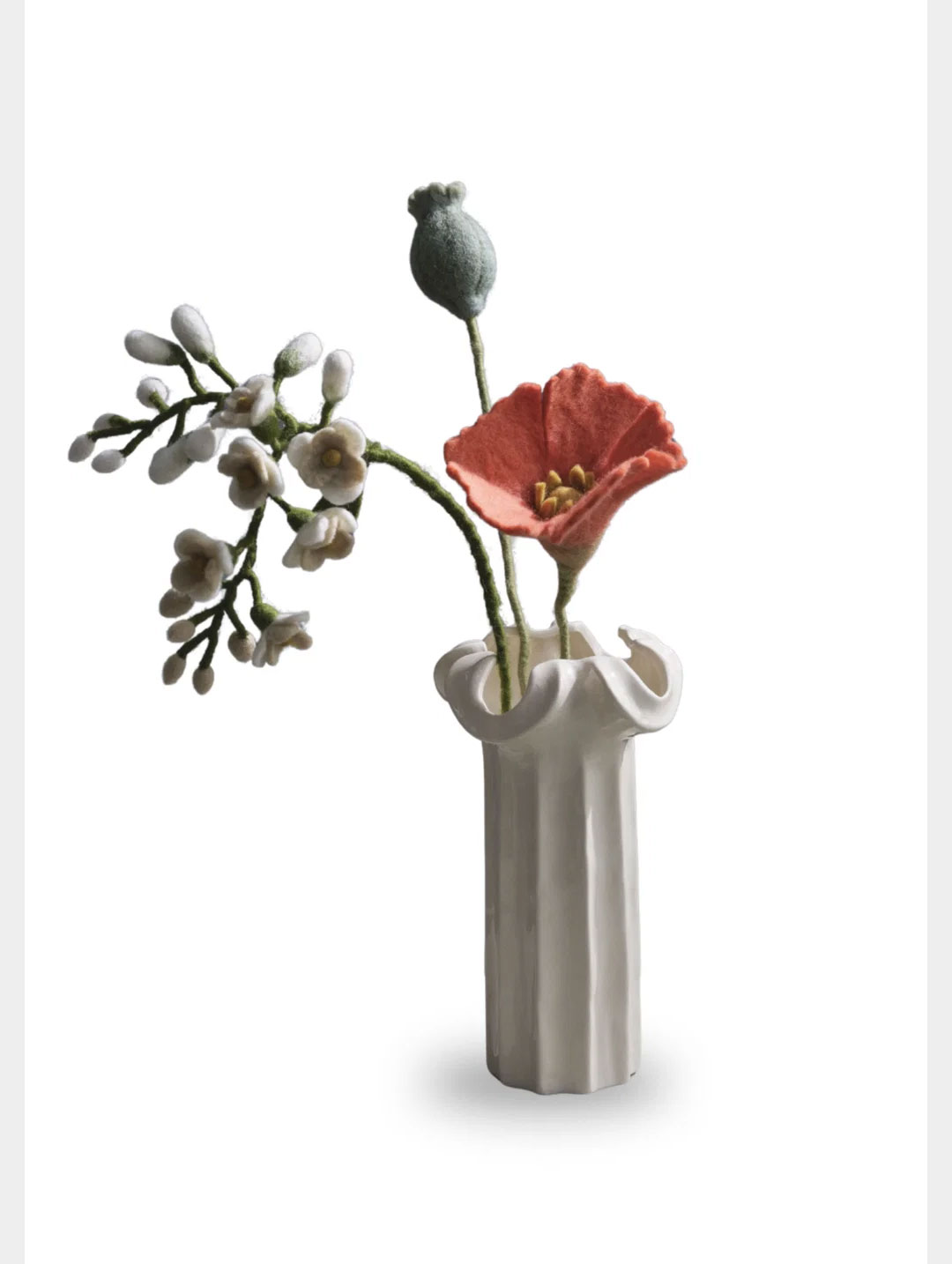 Bouquet de fleurs en feutre Bina – Gry & Sif – Image 3